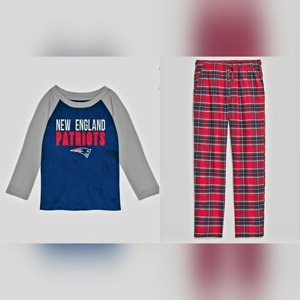 NWT New England Patriots NFL Official Merchandise Pajama Set